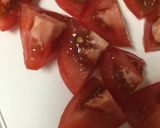 ズッキーニとトマトとしらす炒め作り方1写真