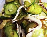 さっぱり副菜♪きゅうりと海藻の和えもの作り方3写真