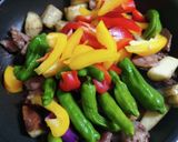 夏野菜のオイスターソース炒め作り方5写真