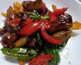 夏野菜のオイスターソース炒め作り方6写真