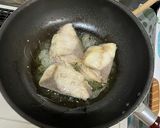 鰤照焼生ハムサラダ味覇卵スープまるで蟹♩作り方2写真