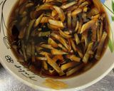 鰤照焼生ハムサラダ味覇卵スープまるで蟹♩作り方3写真