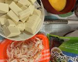 鰤照焼生ハムサラダ味覇卵スープまるで蟹♩作り方5写真