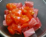 簡単！マグロミート中華サラダ作り方1写真