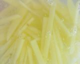 いんげんじゃがいもにんじんの三色きんぴら作り方2写真