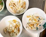 肉無チクワきな粉和風カルボナーラ味野菜炒作り方3写真