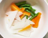 肉無チクワきな粉洋風ちゃんぽん味野菜炒め作り方4写真