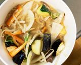 肉無チクワきな粉洋風ちゃんぽん味野菜炒め作り方14写真