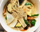 肉無チクワきな粉和風カルボナーラ味野菜炒作り方19写真