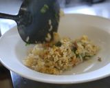 野菜室の片隅のレタスと冷凍ご飯で炒飯作り方26写真