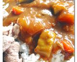 ♪ ベースのカレーで ♪ 牛しゃぶカレー作り方4写真