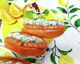 今治風ホットドッグ♪キュウリとマスタード作り方6写真