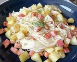 ジャーマンポテトで素麺チャンプルー作り方9写真