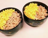 簡単な親子そぼろ丼♪お弁当にもgood作り方3写真