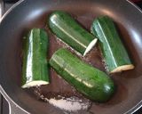 ズッキーニのステーキ出汁ねぎ添え作り方4写真