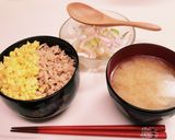 簡単な親子そぼろ丼♪お弁当にもgood作り方5写真