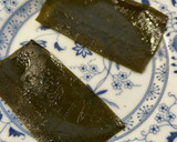 出汁をとった後の昆布と缶詰で簡単昆布巻き作り方1写真