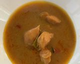 チキンとタイカレー温麺作り方4写真