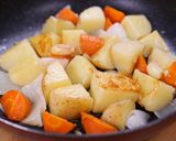 ねっとり♪ジャーマンポテト☆和風カレー味作り方2写真