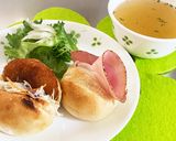 ミンチカツロール&パストラミポークロール作り方5写真