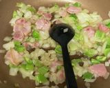 簡単☆カレー炒飯作り方1写真