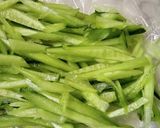 塩クラゲ&きゅうりの前菜作り方2写真