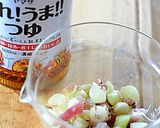 みょうがの茎の梅肉和え♪作り方3写真