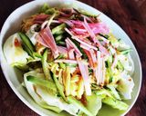 簡単ヘルシーサラダ冷やし中華作り方5写真