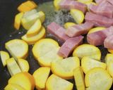 ズッキーニとベーコンのバターコンソメ炒め作り方2写真