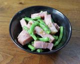 インゲンとベーコンの塩胡椒炒め作り方5写真
