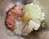 鶏団子入り春雨スープ作り方2写真