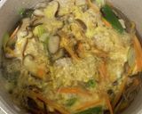 鶏団子入り春雨スープ作り方5写真