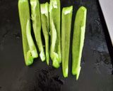ピリ辛ディップの無限生ピーマンスティック作り方1写真