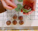 絶品✨可愛い🩵チョコミントメロンパン作り方12写真