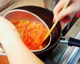 生バジル香る✨息子直伝、トマトパスタ✨作り方5写真