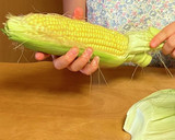 お鍋で旬の味覚とうもろこしごはん作り方3写真