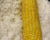 お鍋で旬の味覚とうもろこしごはん作り方4写真