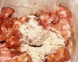 豚バラとレタスの炒飯作り方1写真