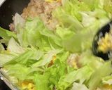 豚バラとレタスの炒飯作り方6写真