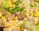 豚バラとレタスの炒飯作り方7写真