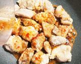 鶏もも肉の甘辛炒め ピリ辛&揚げずに作り方4写真