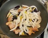 鶏もも肉と茄子のカレー炒め作り方4写真