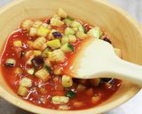夏野菜たっぷりトマトそうめん作り方3写真