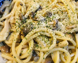和風パスタ●しめじのペペロンチーニ風作り方4写真