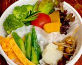 夏に嬉しい♪カフェ弁で冷たい麺弁当♫作り方2写真