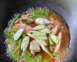 夏野菜のキムチスープあんかけ作り方4写真
