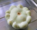 UFOズッキーニのミートソースチーズ焼き作り方1写真