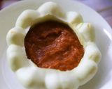 UFOズッキーニのミートソースチーズ焼き作り方3写真
