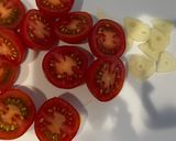 やみつき トマト の アーリオ・オーリオ作り方1写真