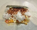 ライスペーパーで進化系ポーク卵おにぎり!作り方5写真